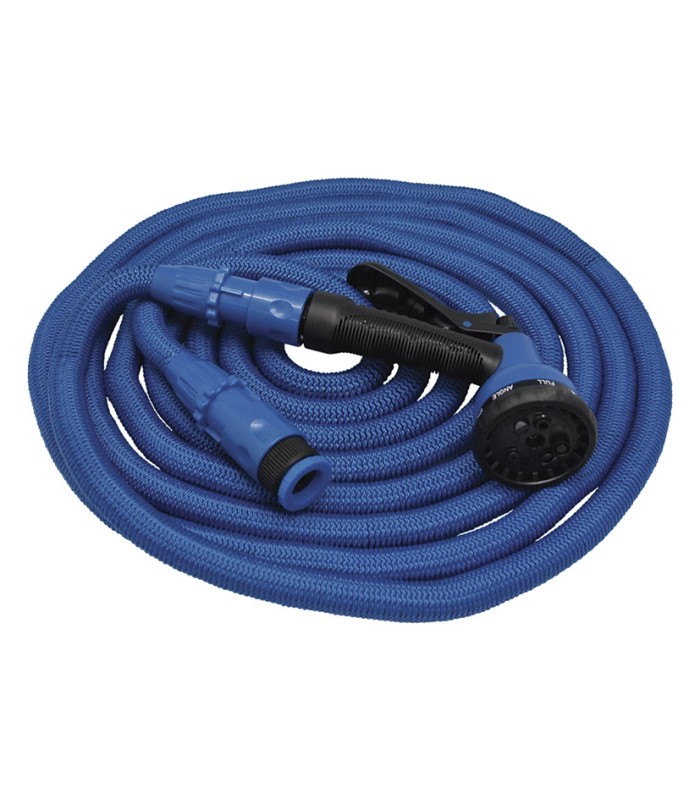 MANGUERA EXTENSIBLE 22 M+PISTOLA 8 JETS