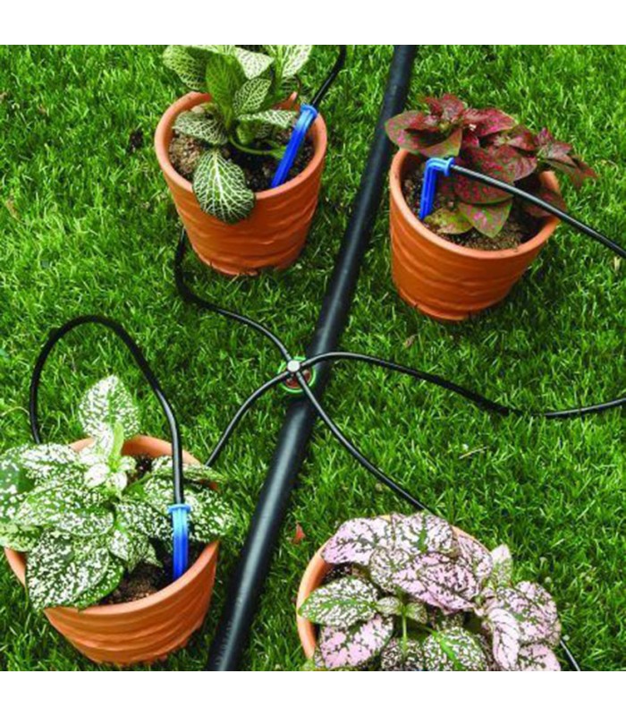 RIEGO GOTEO.2KIT GOTERO 8L/H+MCTUBO+PIQ