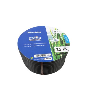 RIEGO GOTEO. MICROTUBO 4 MMX25 M