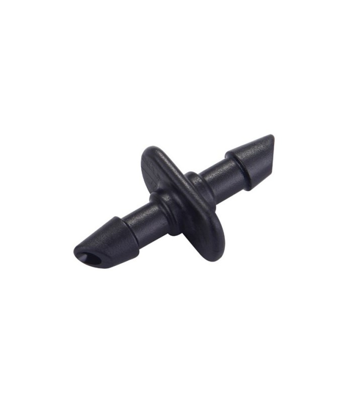 RIEGO GOTEO.UNIÓN 4 MM (BOLSA ZIP 25 UNI