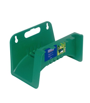 COLGADOR DE MANGUERA. VERDE. MAX 10 KG