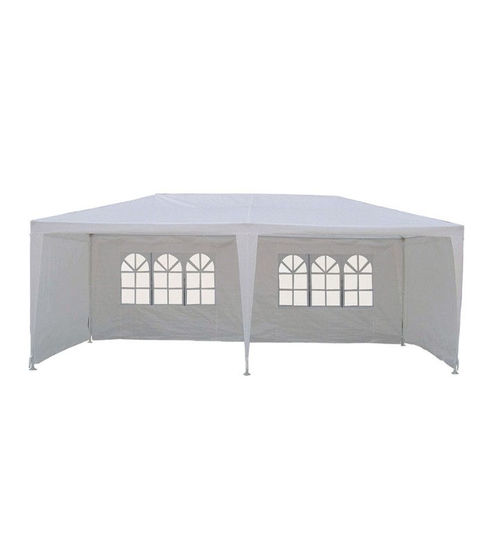 CARPA RAFIA BLANCA 3X6 M.