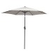 PARASOL ALUMINIO 2,5 M. MANIVELA