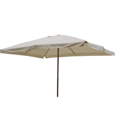 PARASOL ALU/ACERO 3X4 Ø 48 MM