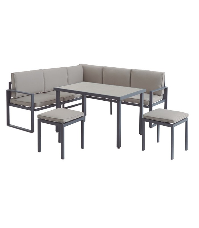 CONJUNTO ALU.RINCONERO+MESA ALTA