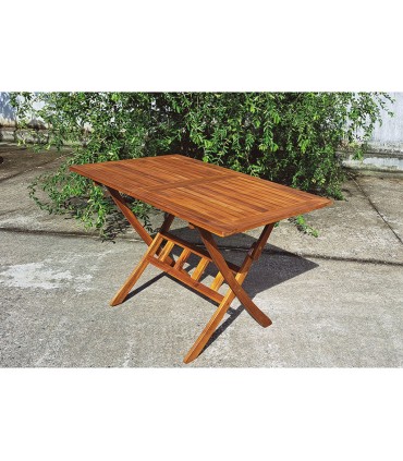 MESA MADERA ACACIA 120X70 cm