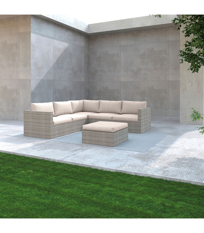 SET RINCONERA RATÁN.2SOFÁS+RINC+MESA