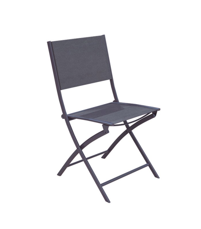 SILLA PLEGABLE ACERO/TEXTILENE