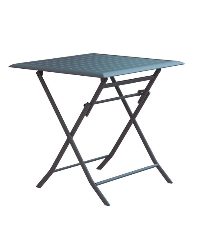 MESA ALUMINIO 71X71XH71 CM