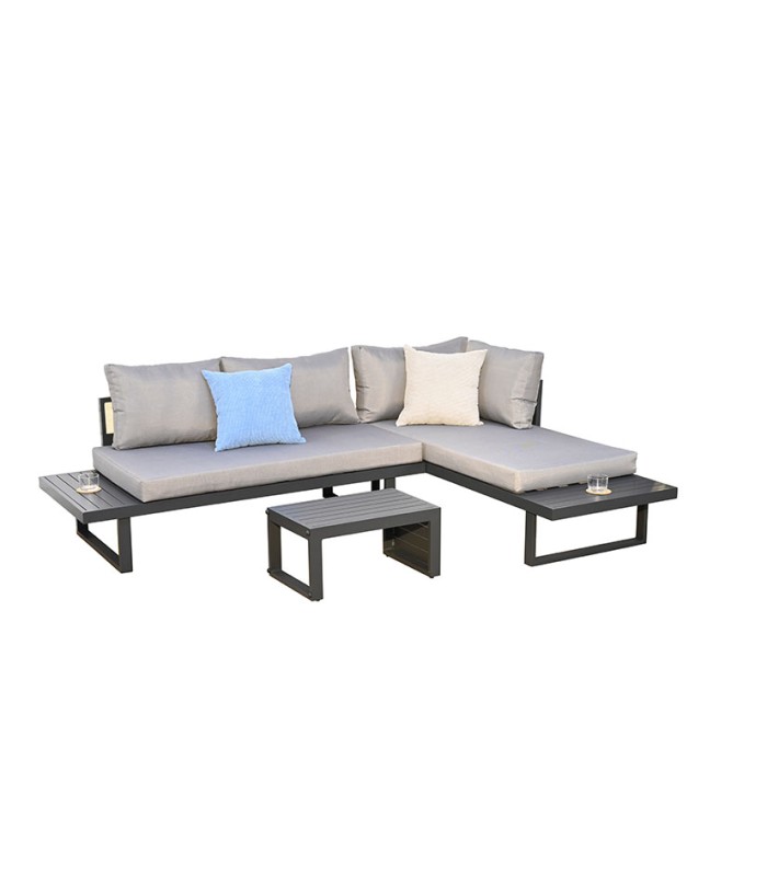 STELTON SOFA 2 PLAZAS + MESA AUXILIAR
