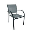 SILLA ALUM TEXTILENE APILABLE VICTORIA
