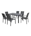 CONJUNTO COMEDOR TERRAZA 7PCS