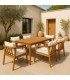 CONJUNTO COMEDOR TERRAZA 7PCS DOM