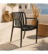SILLA JARDIN GRETA NEGRA