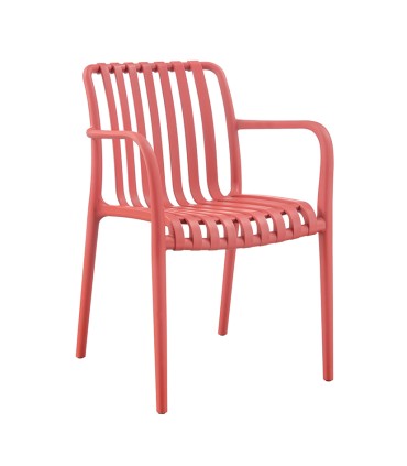 SILLA JARDIN GRETA BURDEOS