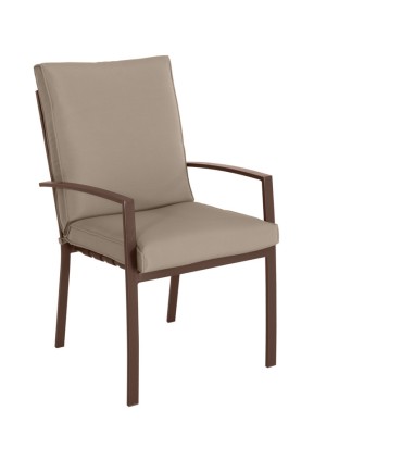 CONJ. MADEIRA. 6 SILLONES+COJINES