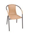 SILLA APILABLE ACERO/FIBRA BASIC MARR.