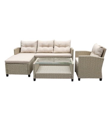 SET JARDIN MORA ESQUINERO 3 PIEZAS