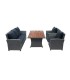 SET JARDIN LAKE 4 PIEZAS