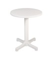MESA BALCÓN Ø 60 CM. BLANCA