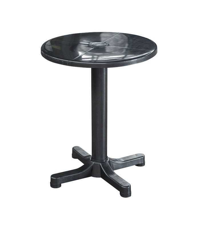 MESA BALCÓN Ø 60 CM. ANTRACITA