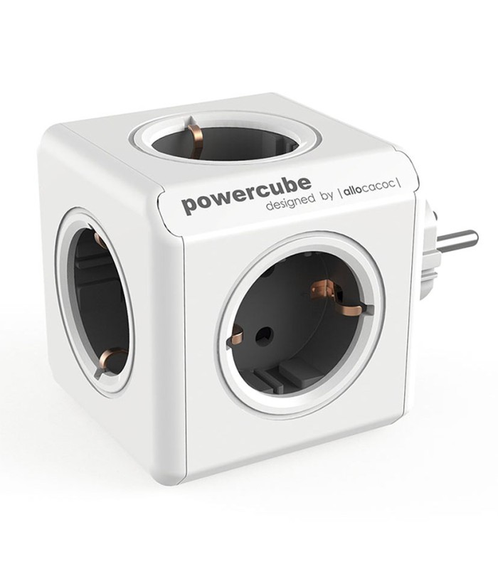 POWERCUBE ORIGINAL 5 TOMAS CORRIENTE GRI
