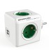 POWERCUBE ORIGINAL 4 TOMAS + 2 USB VERDE