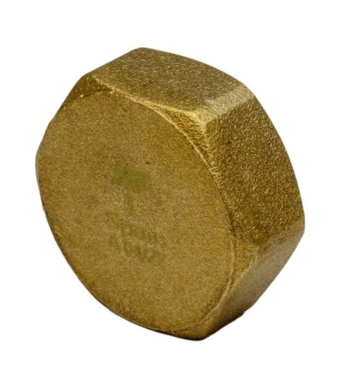 TAPÓN HEXAGONAL LATÓN ROSCADO H  1"