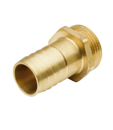 ENTRONQUE MANGUERA LATÓN ROSCADO 1"x25mm