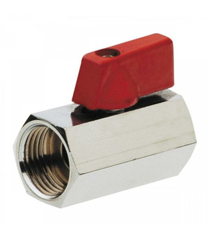 VALV ESF MINI PN16 HH MANDO M ROJO 3/8"