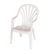 SILLÓN MONOBLOCK ALTO. BLANCO