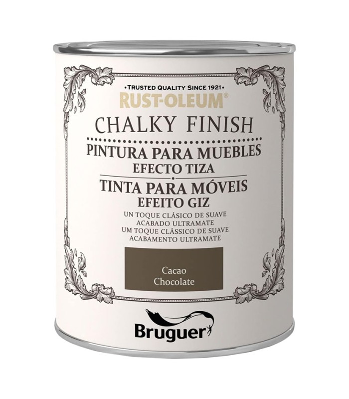 RUSTOL. CHALKY FINISH P. M. CACAO 750ML