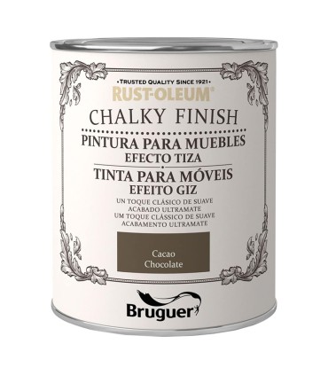 RUSTOL. CHALKY FINISH P. M. CACAO 750ML