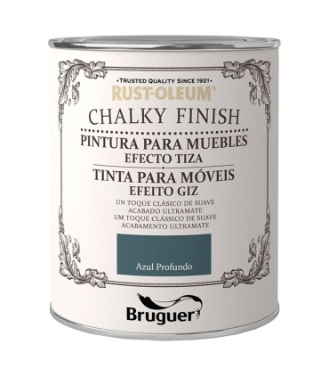 RUSTOL. CHALKY FINISH M. AZUL PROF 750ML