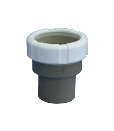 CONVERSOR INTERIOR TUBO PVC A LISOS Ø40