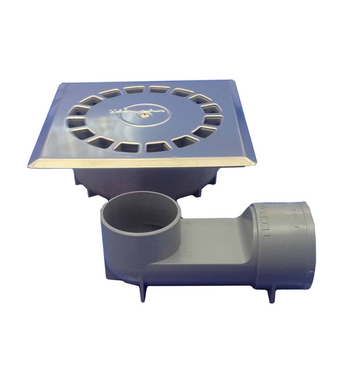 SUMIDERO INOX VERT.HOR.360º 10X10 Ø40