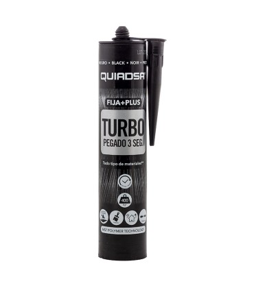 ADHESIVO FIJA PLUS TURBO 290 ML. NEGRO