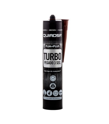 ADHESIVO FIJA PLUS TURBO 290 ML. MARRÓN