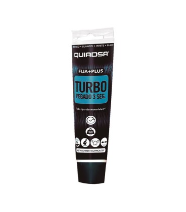 ADHESIVO FIJA PLUS TURBO 150 ML. BLANCO