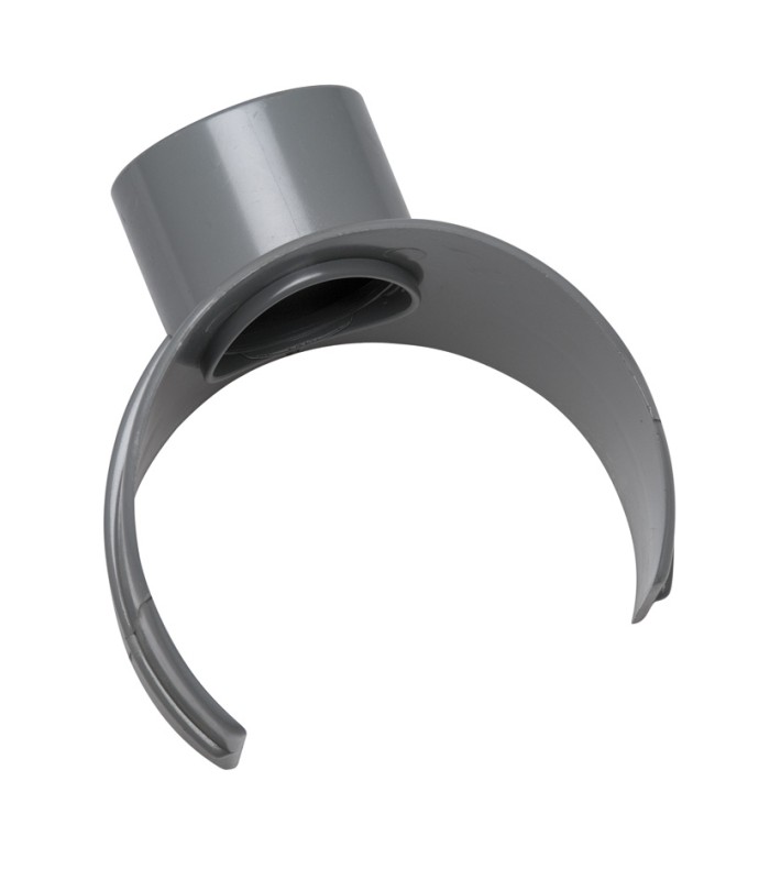 ACC.PVC. INJERTOS C/ABRAZADERA D.40