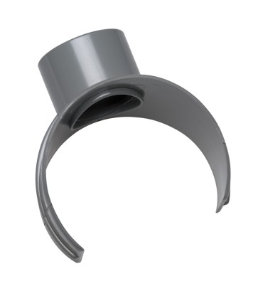 ACC.PVC. INJERTOS C/ABRAZADERA D.40