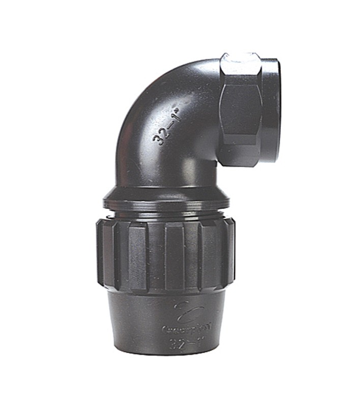 FITTING PE. CODO ROSC.HEMBRA 90º 32-1"