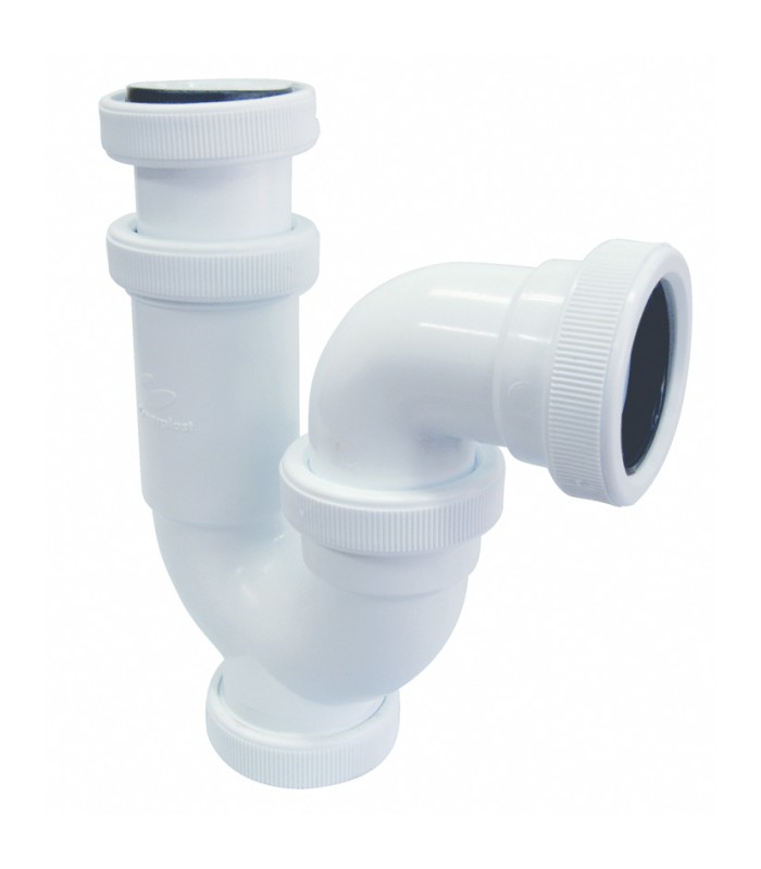 SIFON CURVO EXTENSIBLE 1 1/2X40MM.