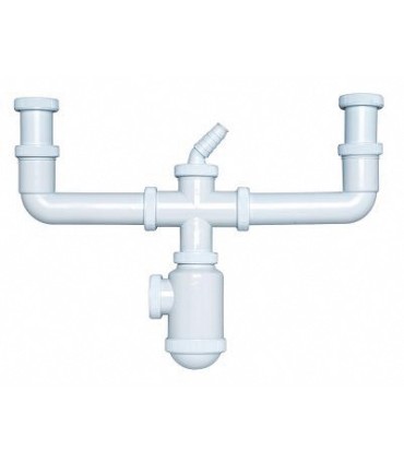 SIFON BOTELLA EXT. S.HORIZ. DOBLE RACORD