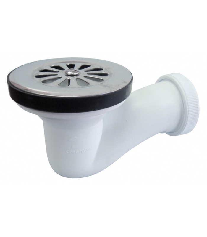 VALVULA SIFONICA PLATO DUCHA INOX.80MM.
