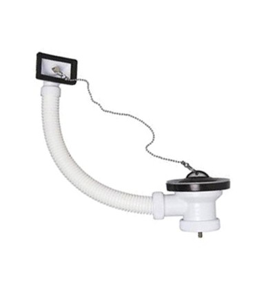 VALVULA FREGADERO INOX. 80 MM C/REBOS