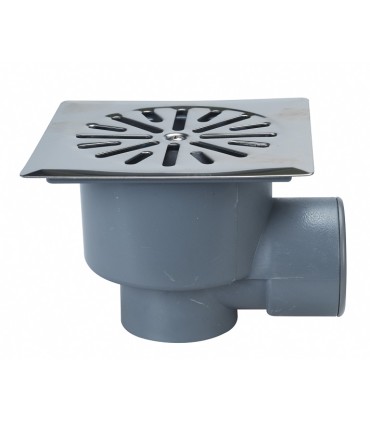 SUMIDERO SIFONICO REJILLA INOX.125X125CM