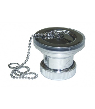 VALVULA LAVABO/BIDE, INOX.1.1/4-32MM CR.