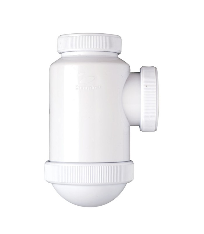 SIFON BOT.SAL.HORIZ.TUBOS LISO1 1/4*32MM