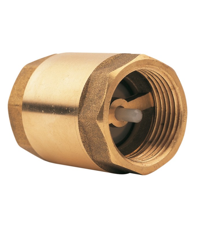 VALVULA RETENCION 1" LATON